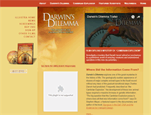 Tablet Screenshot of darwinsdilemma.org